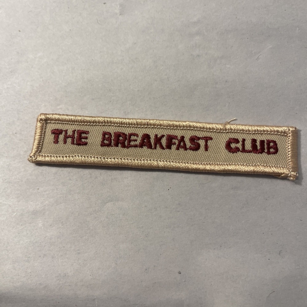 The Breakfast Club 1985 Movie Classic John Hughes Iron On Sew On Patch - Picture 5 of 6